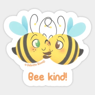 Chubbes - Bee kind! Sticker